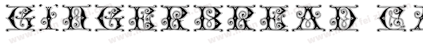 Gingerbread Cake Roman字体转换